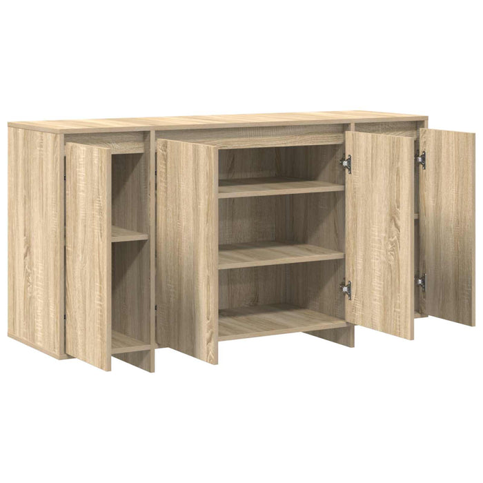 Bufet Stejar Sonoma 135 x 41 x 75 cm Lemn compozit WALTI