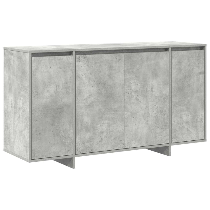 Bufet Gri din beton 135 x 41 x 75 cm Lemn compozit WALTI