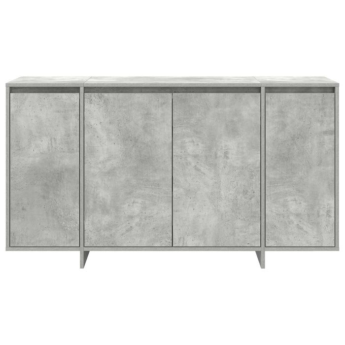 Bufet Gri din beton 135 x 41 x 75 cm Lemn compozit WALTI