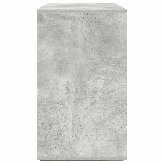 Bufet Gri din beton 135 x 41 x 75 cm Lemn compozit WALTI