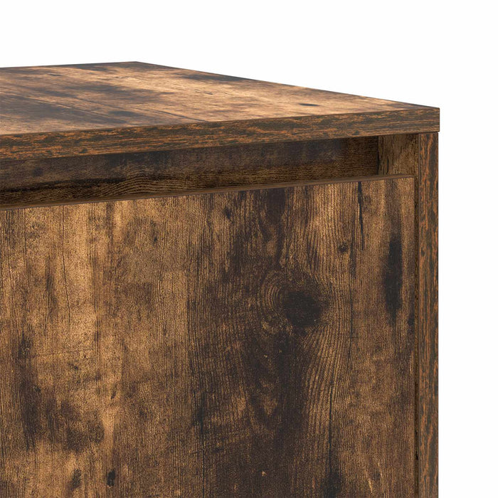 Bufet Stejar fumuriu 135 x 41 x 75 cm Lemn compozit WALTI