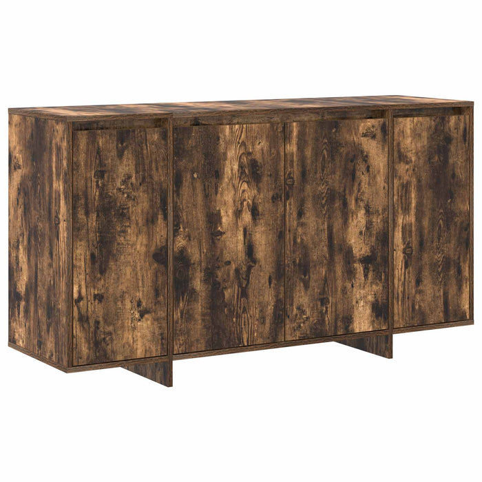 Bufet Stejar fumuriu 135 x 41 x 75 cm Lemn compozit WALTI