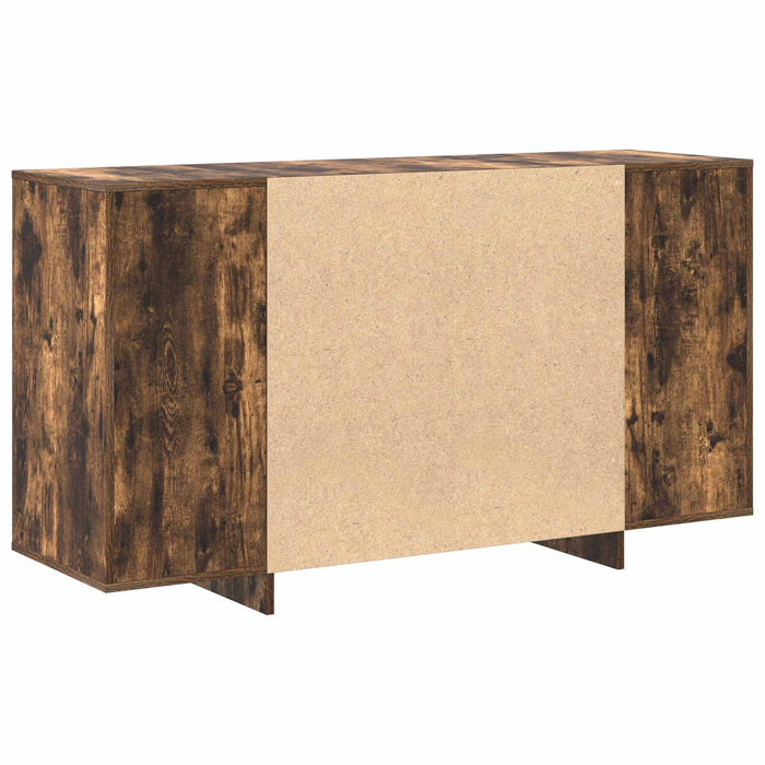 Bufet Stejar fumuriu 135 x 41 x 75 cm Lemn compozit WALTI