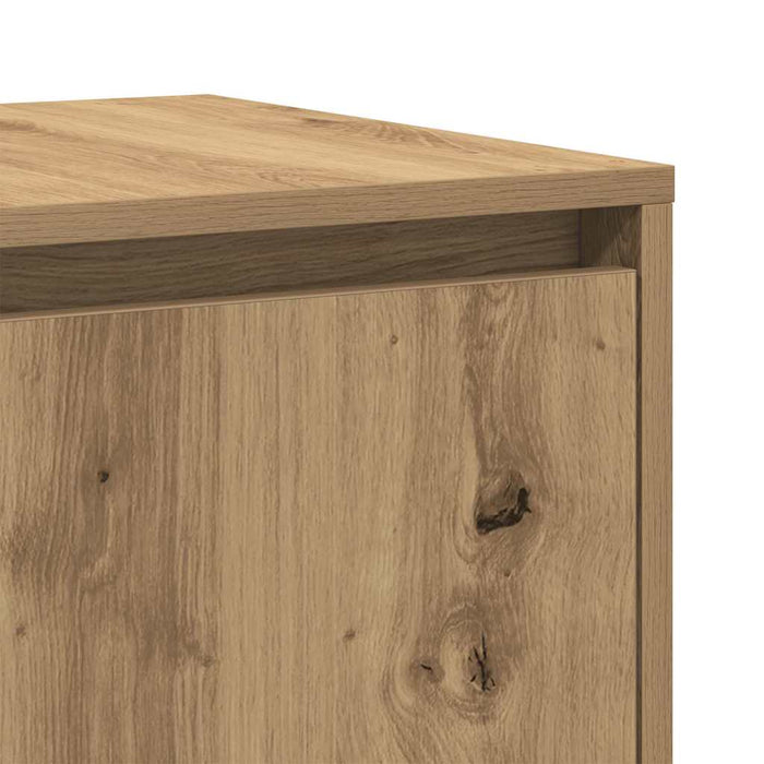 Bufet stejar artizanal 120 x 41 x 75 cm Lemn compozit - WALTI WALTI