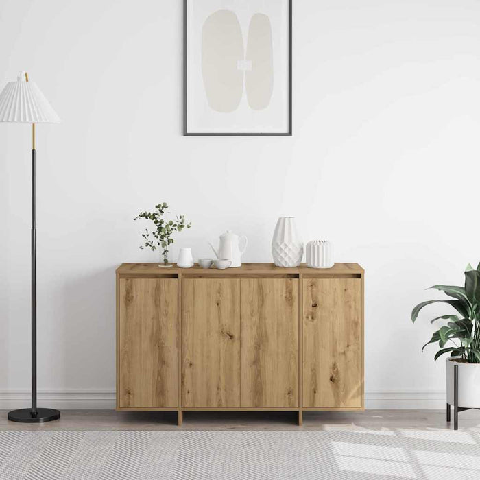 Bufet stejar artizanal 120 x 41 x 75 cm Lemn compozit - WALTI WALTI