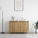 Bufet stejar artizanal 120 x 41 x 75 cm Lemn compozit - WALTI WALTI