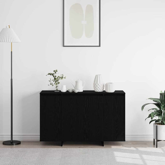 Bufet Stejar negru 120 x 41 x 75 cm Lemn compozit - WALTI WALTI