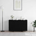 Bufet Stejar negru 120 x 41 x 75 cm Lemn compozit - WALTI WALTI