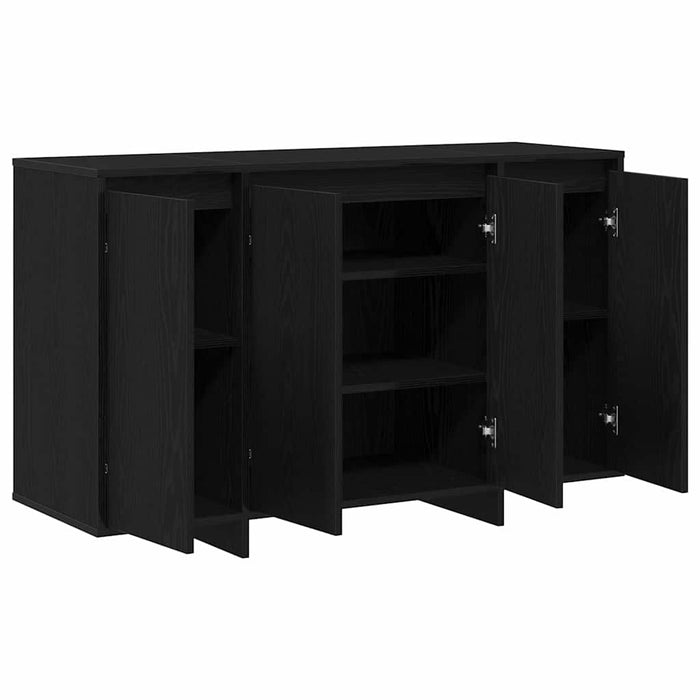 Bufet Stejar negru 120 x 41 x 75 cm Lemn compozit - WALTI WALTI