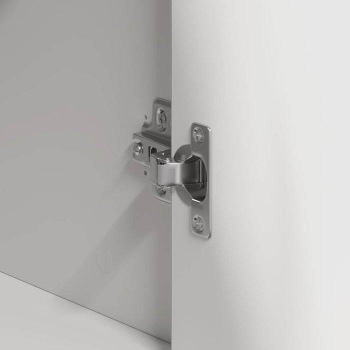 Bufet cu sertar Alb 120 x 41 x 75 cm Lemn compozit - WALTI WALTI