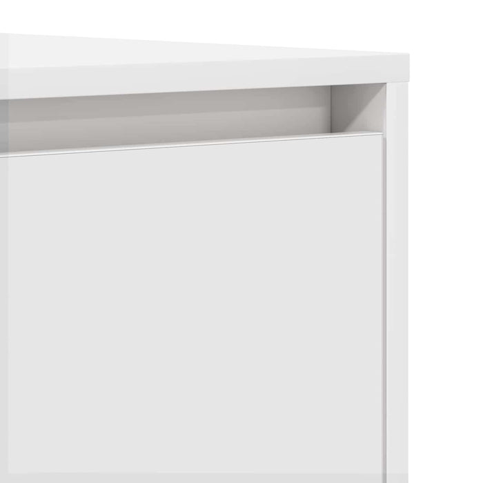 Bufet cu sertar Alb 120 x 41 x 75 cm Lemn compozit - WALTI WALTI