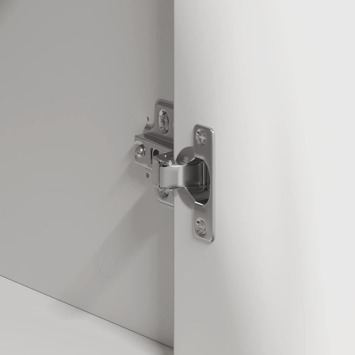 Bufet cu sertar Alb 120 x 41 x 75 cm Lemn compozit - WALTI WALTI
