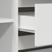 Bufet cu sertar Alb 120 x 41 x 75 cm Lemn compozit - WALTI WALTI