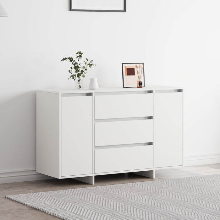 Bufet cu sertar Alb 120 x 41 x 75 cm Lemn compozit - WALTI WALTI