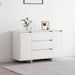 Bufet cu sertar Alb 120 x 41 x 75 cm Lemn compozit - WALTI WALTI