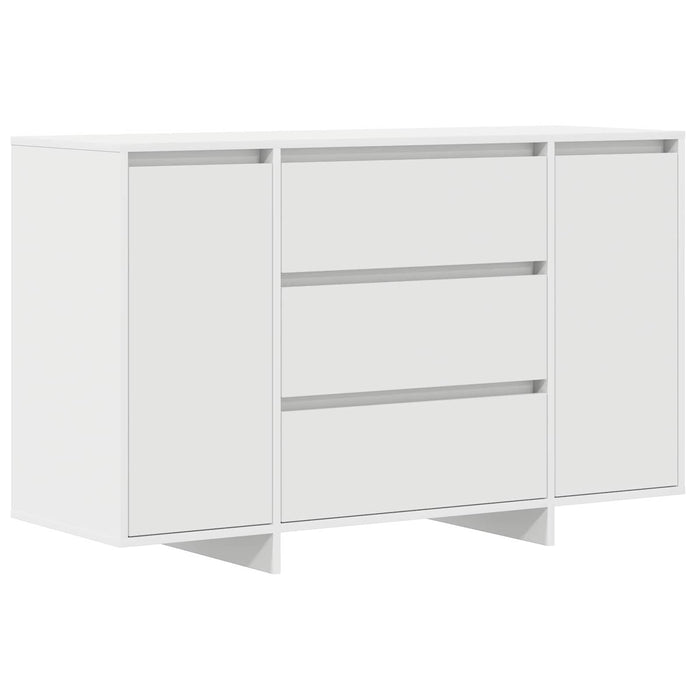 Bufet cu sertar Alb 120 x 41 x 75 cm Lemn compozit - WALTI WALTI
