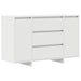 Bufet cu sertar Alb 120 x 41 x 75 cm Lemn compozit - WALTI WALTI