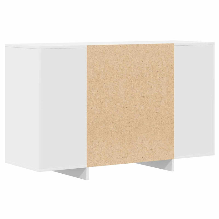 Bufet cu sertar Alb 120 x 41 x 75 cm Lemn compozit - WALTI WALTI