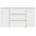Bufet cu sertar Alb 120 x 41 x 75 cm Lemn compozit - WALTI WALTI