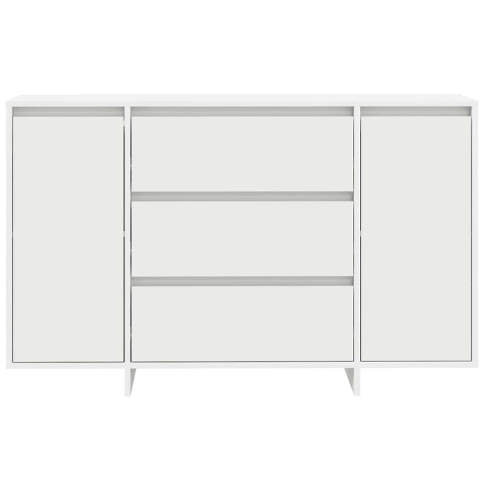 Bufet cu sertar Alb 120 x 41 x 75 cm Lemn compozit - WALTI WALTI