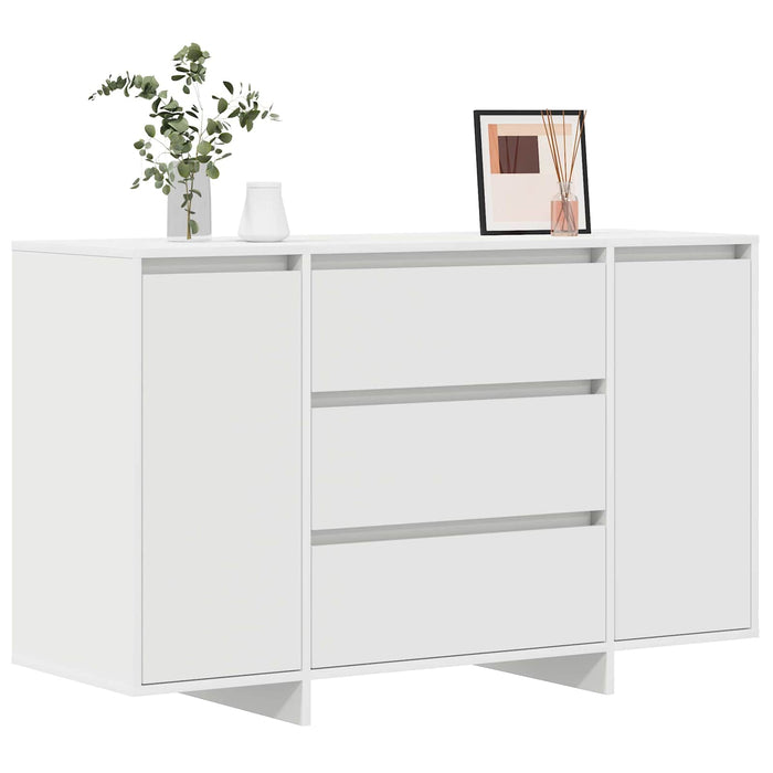 Bufet cu sertar Alb 120 x 41 x 75 cm Lemn compozit - WALTI WALTI
