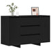 Bufet cu sertar Negru 120 x 41 x 75 cm Lemn compozit - WALTI WALTI