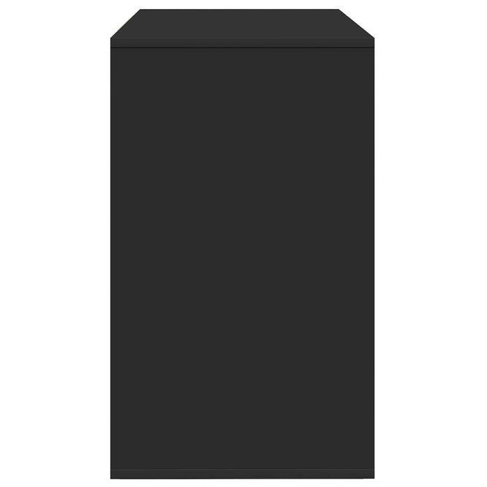 Bufet cu sertar Negru 120 x 41 x 75 cm Lemn compozit - WALTI WALTI