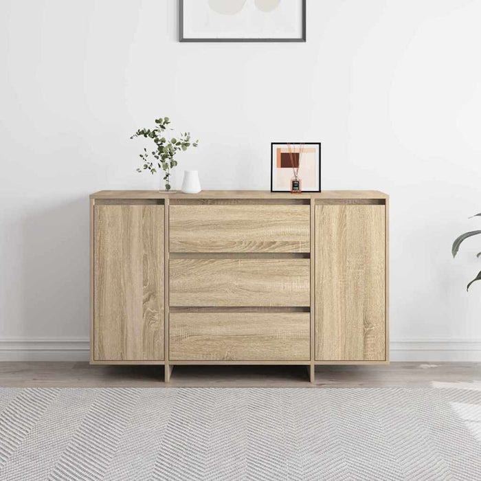 Bufet cu sertar Stejar sonoma 120 x 41 x 75 cm Lemn compozit - WALTI WALTI