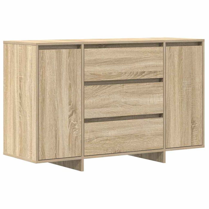 Bufet cu sertar Stejar sonoma 120 x 41 x 75 cm Lemn compozit - WALTI WALTI