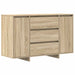 Bufet cu sertar Stejar sonoma 120 x 41 x 75 cm Lemn compozit - WALTI WALTI