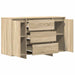 Bufet cu sertar Stejar sonoma 120 x 41 x 75 cm Lemn compozit - WALTI WALTI