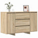 Bufet cu sertar Stejar sonoma 120 x 41 x 75 cm Lemn compozit - WALTI WALTI