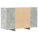 Bufet cu sertar Gri beton 120 x 41 x 75 cm Lemn compozit - WALTI WALTI