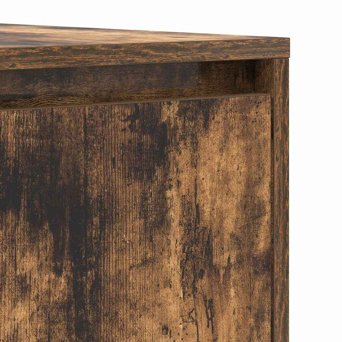 Bufet cu sertar Stejar afumat 120 x 41 x 75 cm Lemn compozit - WALTI WALTI