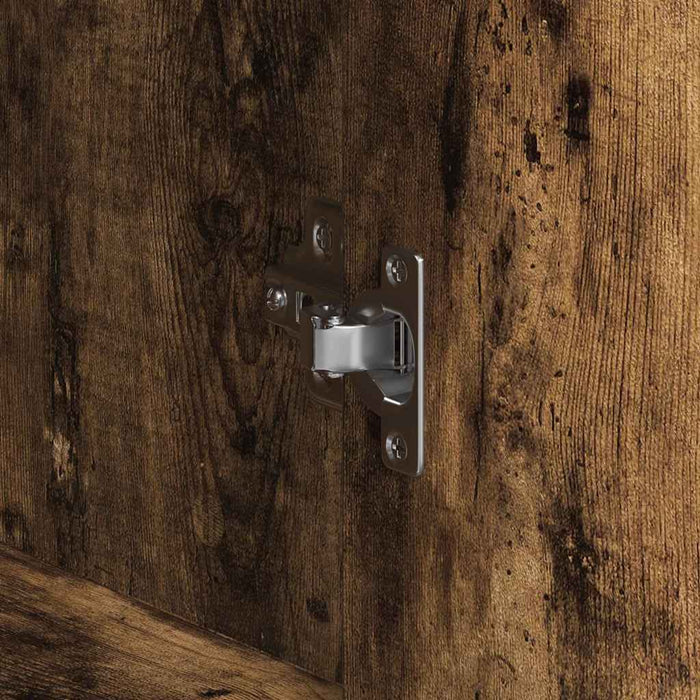 Bufet cu sertar Stejar afumat 120 x 41 x 75 cm Lemn compozit - WALTI WALTI