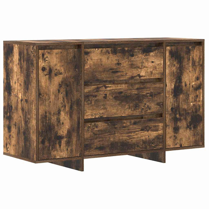 Bufet cu sertar Stejar afumat 120 x 41 x 75 cm Lemn compozit - WALTI WALTI