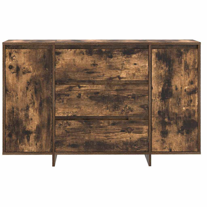 Bufet cu sertar Stejar afumat 120 x 41 x 75 cm Lemn compozit - WALTI WALTI