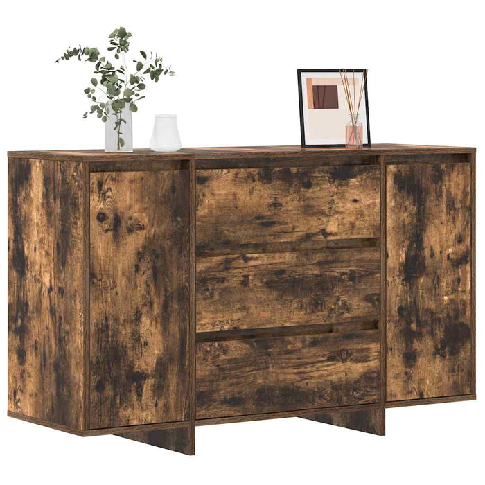 Bufet cu sertar Stejar afumat 120 x 41 x 75 cm Lemn compozit - WALTI WALTI