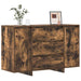 Bufet cu sertar Stejar afumat 120 x 41 x 75 cm Lemn compozit - WALTI WALTI