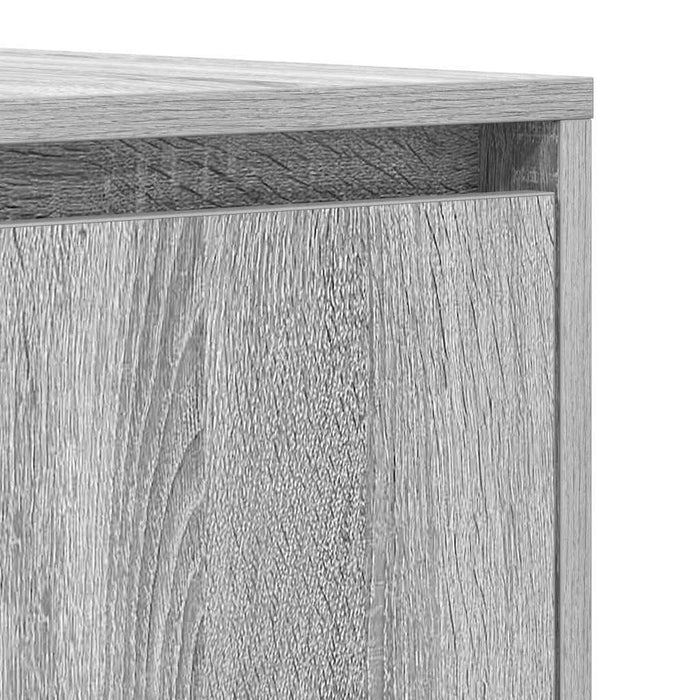 Bufet cu sertar sonoma gri 120 x 41 x 75 cm Lemn compozit - WALTI WALTI