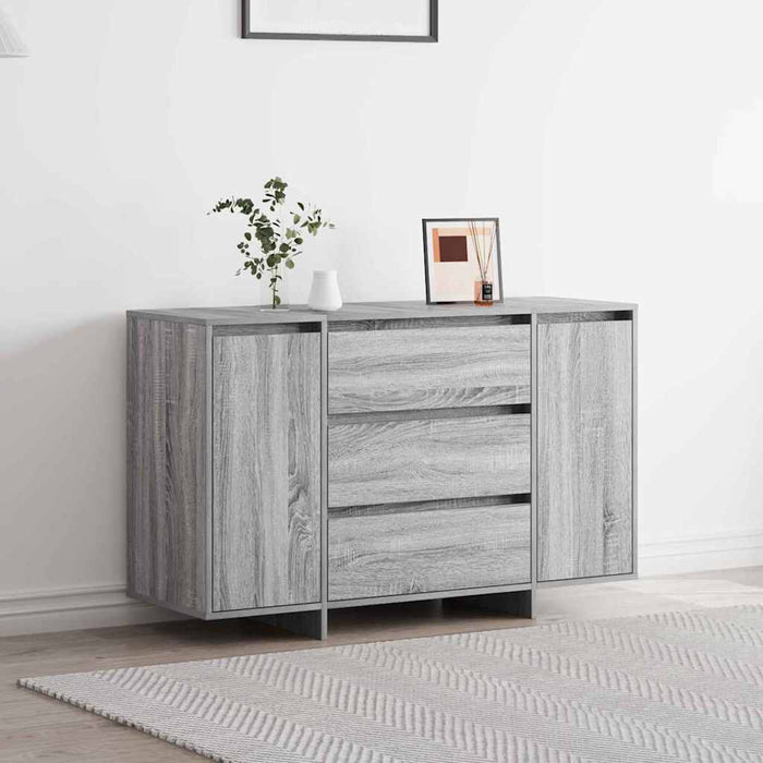 Bufet cu sertar sonoma gri 120 x 41 x 75 cm Lemn compozit - WALTI WALTI