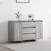 Bufet cu sertar sonoma gri 120 x 41 x 75 cm Lemn compozit - WALTI WALTI