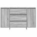 Bufet cu sertar sonoma gri 120 x 41 x 75 cm Lemn compozit - WALTI WALTI