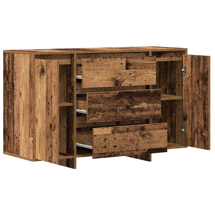 Bufet cu sertar Lemn vechi 120 x 41 x 75 cm Lemn compozit - WALTI WALTI
