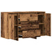 Bufet cu sertar Lemn vechi 120 x 41 x 75 cm Lemn compozit - WALTI WALTI