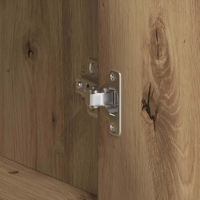 Bufet cu sertar Stejar Artizanal 120 x 41 x 75 cm Lemn compozit - WALTI WALTI