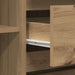 Bufet cu sertar Stejar Artizanal 120 x 41 x 75 cm Lemn compozit - WALTI WALTI