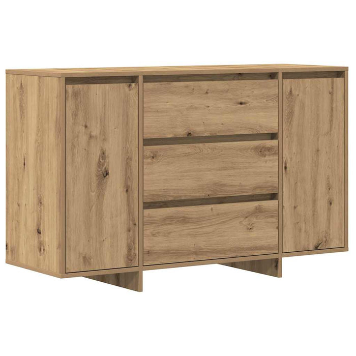 Bufet cu sertar Stejar Artizanal 120 x 41 x 75 cm Lemn compozit - WALTI WALTI