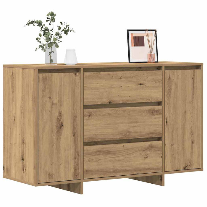 Bufet cu sertar Stejar Artizanal 120 x 41 x 75 cm Lemn compozit - WALTI WALTI