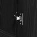 Bufet cu sertar Stejar negru 120 x 41 x 75 cm Lemn compozit - WALTI WALTI
